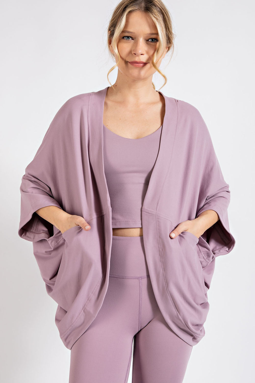 COCOON CARDIGAN WITH POCKETS