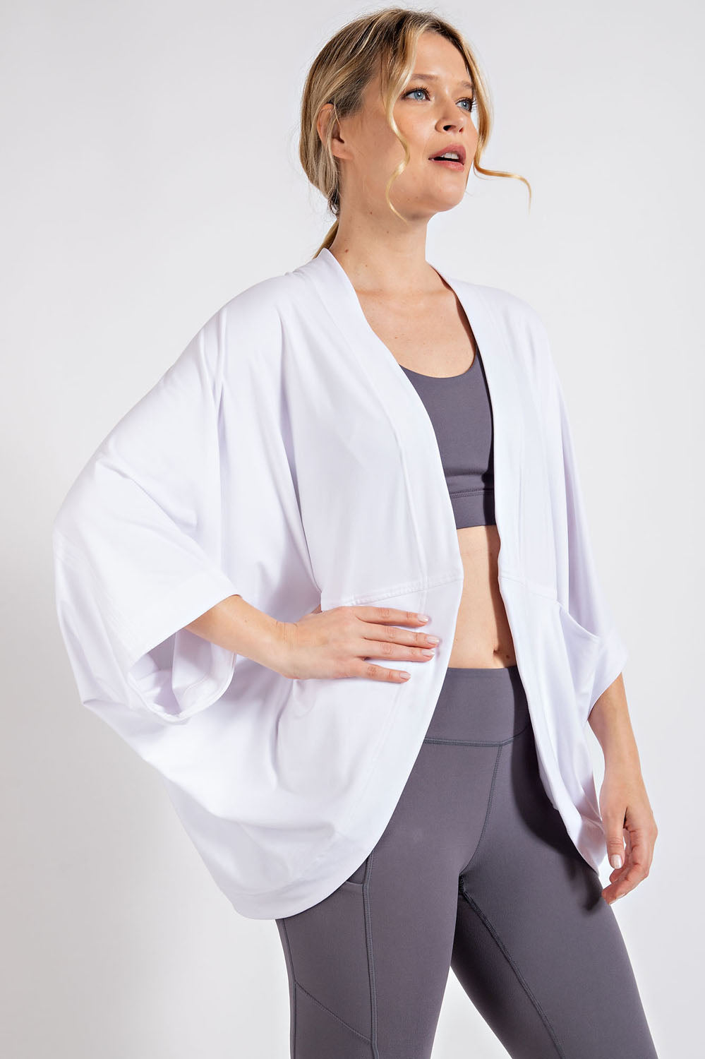 COCOON CARDIGAN WITH POCKETS