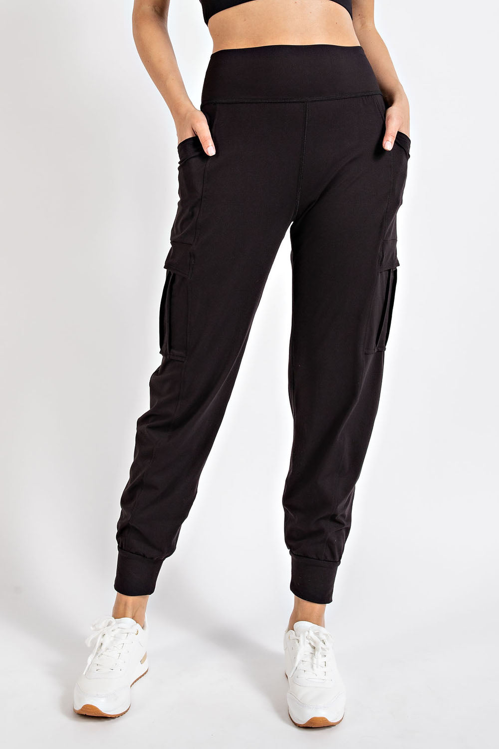 Rae Mode® Butter Soft, BEST Life Joggers- Black