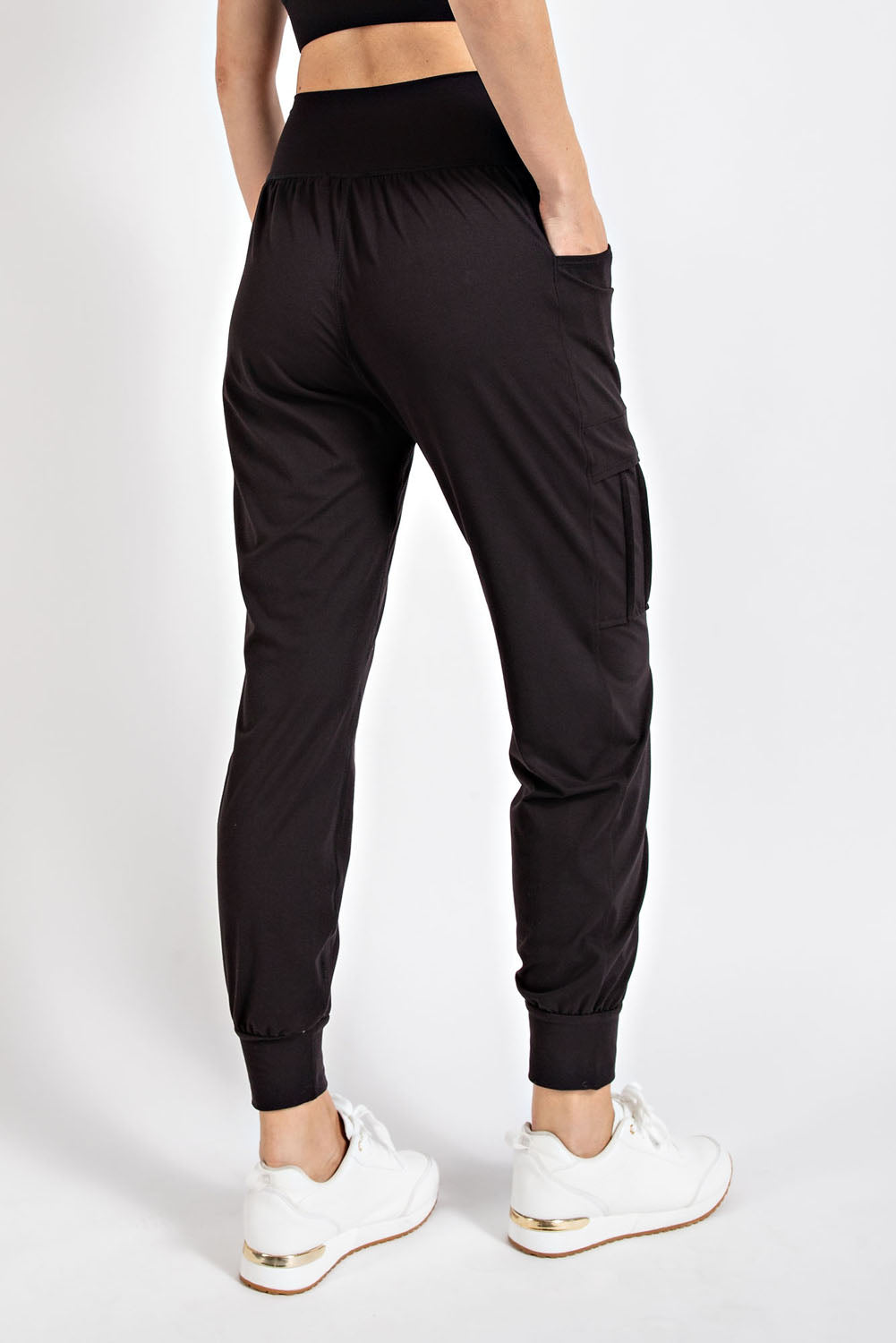 Rae Mode® Butter Soft, BEST Life Joggers- Black