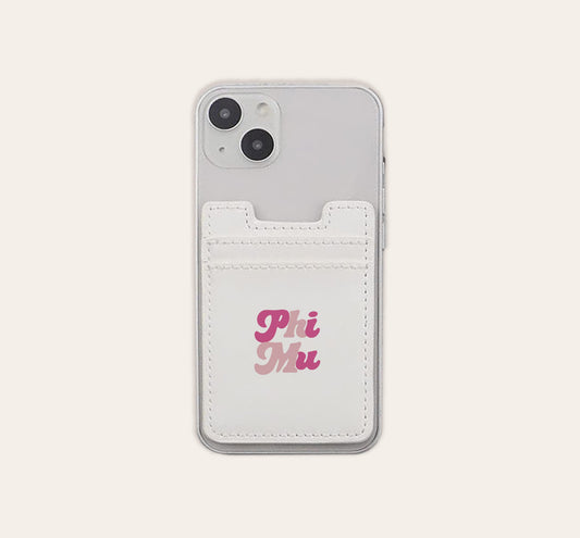 Sorority Phone Wallet- Phi Mu