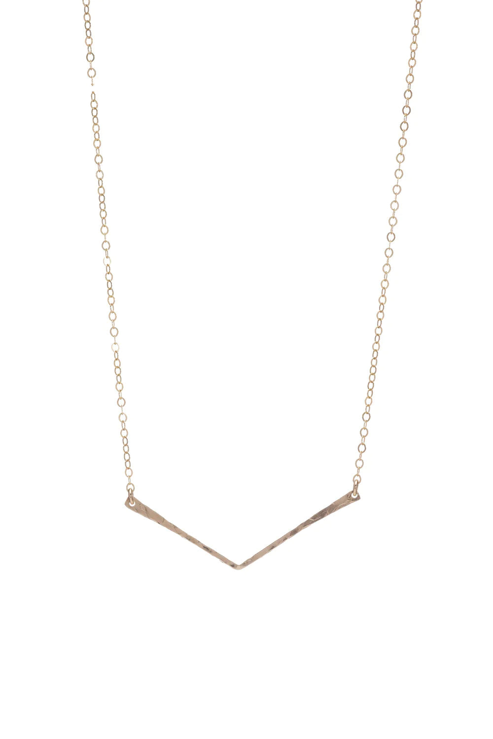 KENDA KIST® V SHAPED BAR LAYERING NECKLACE (18")