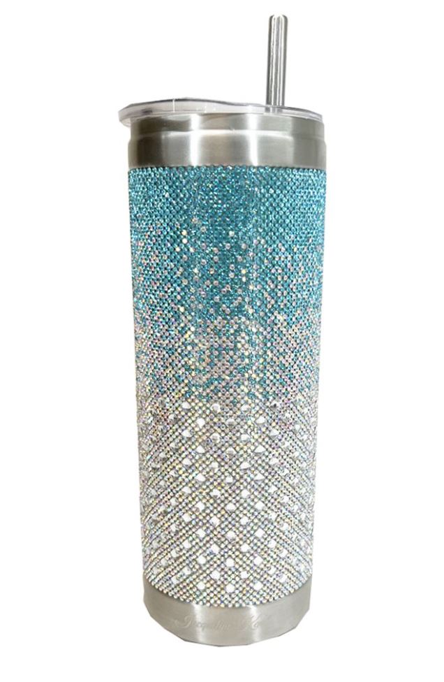 Jacqueline Kent® Crystal Lattice Encased Tumblers-BLING!