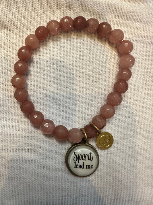 Sentiment Bracelet- Spirit lead me