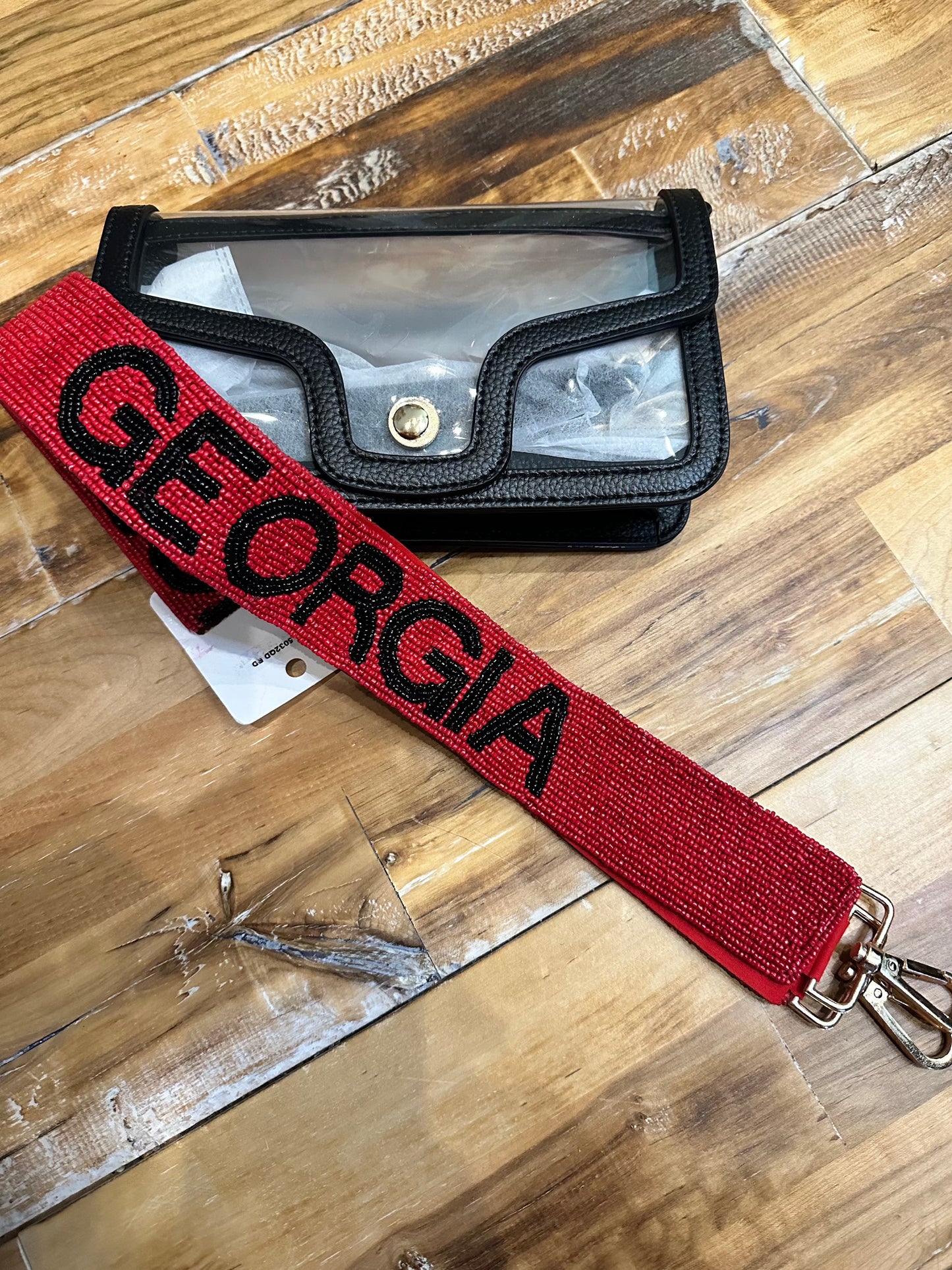 Georgia Game Day Purse Strap