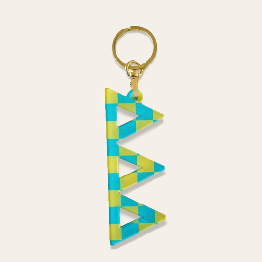 Sorority Keychain-Tri-Delta