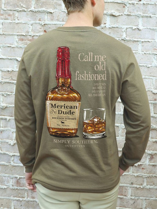 Call Me Old Fashioned LS Tee