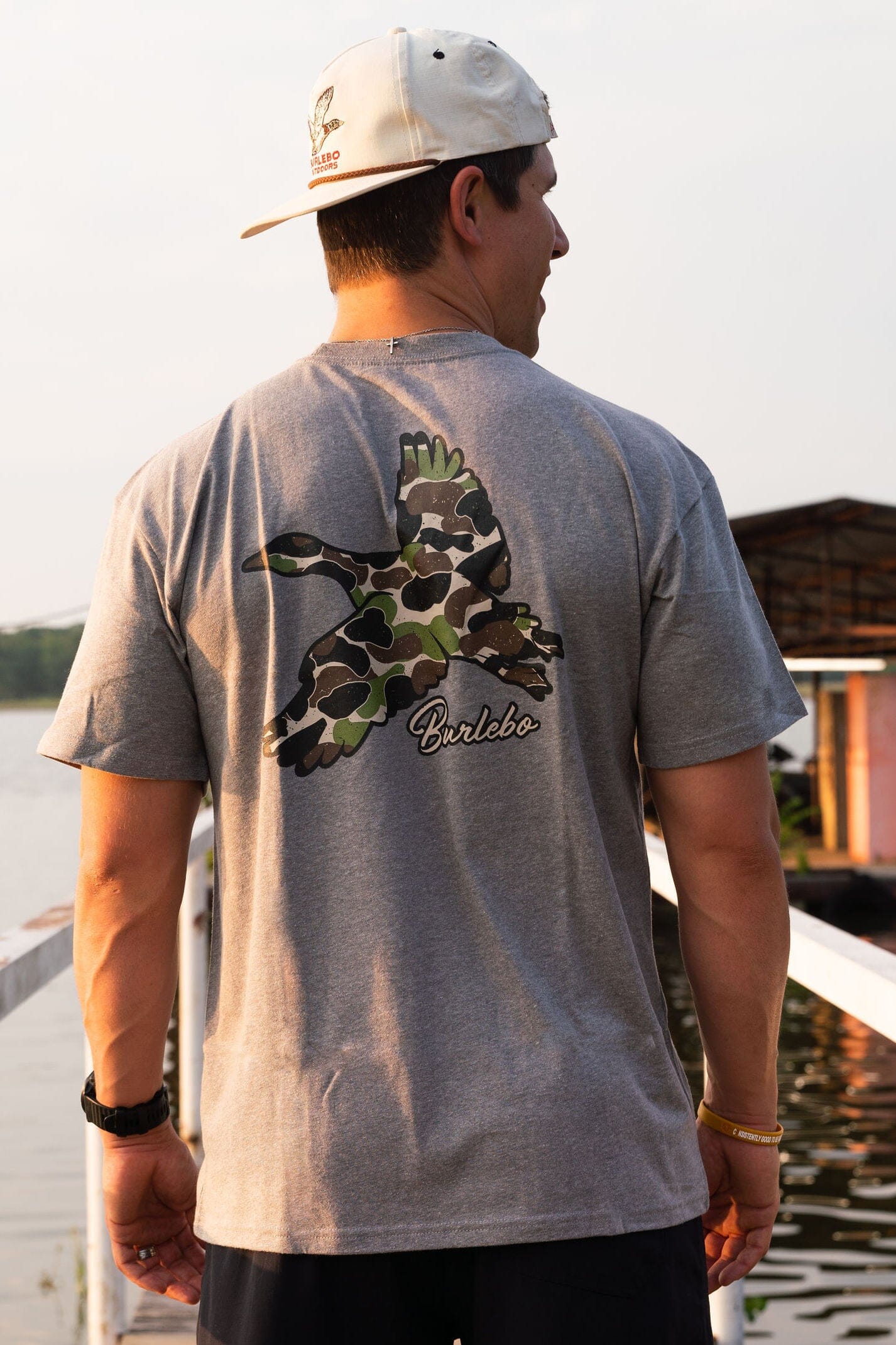 Burlebo Short Sleeve Flying Throwback Duck