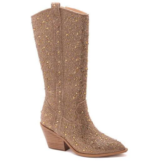 Corkys® Glitzy Gold Cowboy Boots