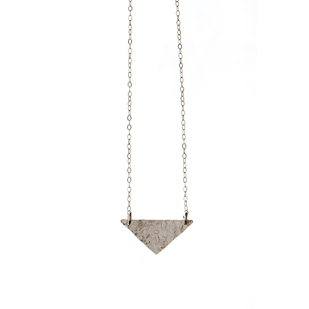 KENDA KIST® LARGE TRIANGLE NECKLACE (18")