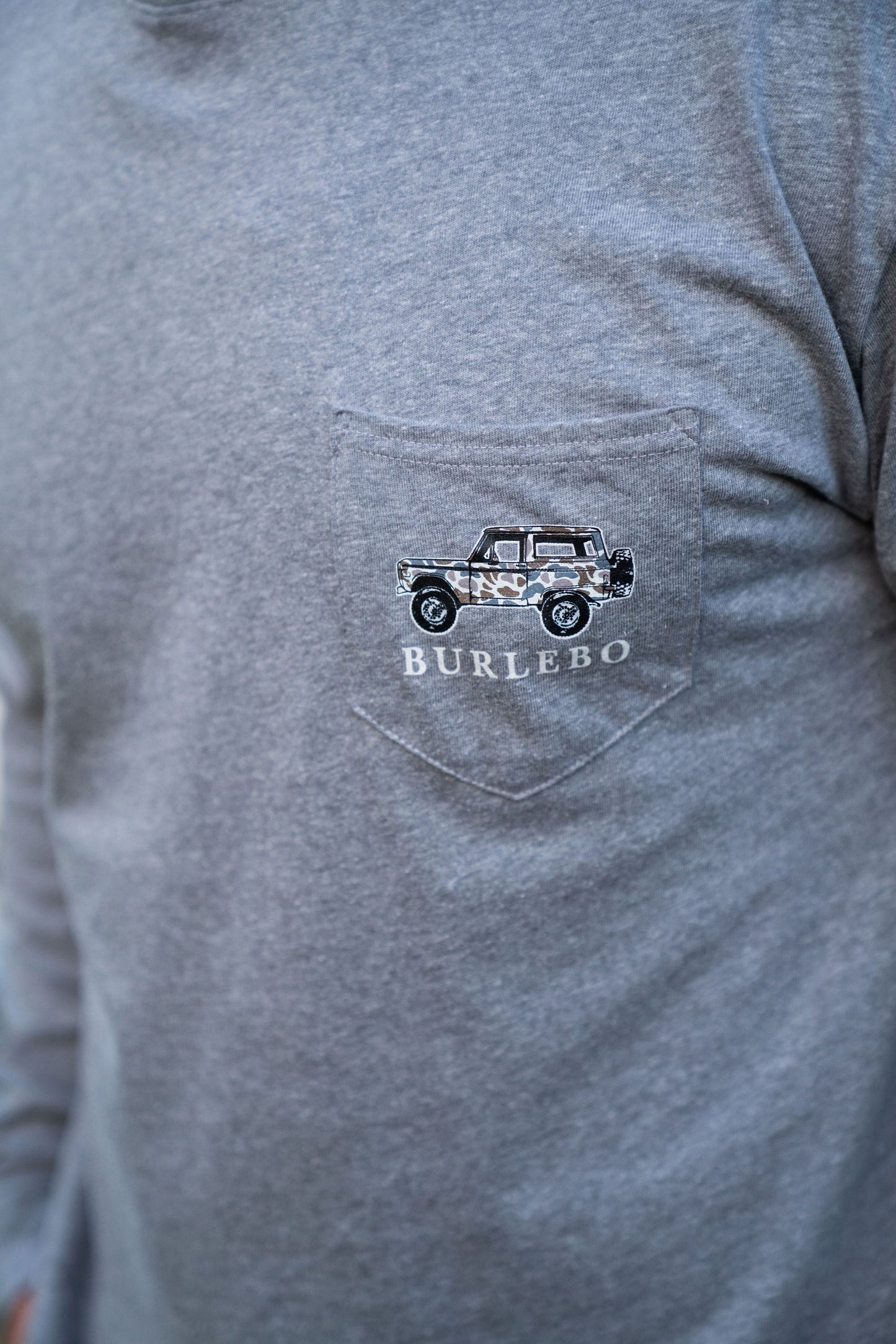 Burlebo Camo Bronco - Long Sleeve