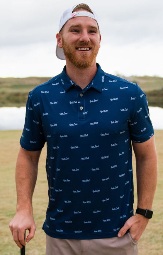 Burlebo Performance Polo - RAD DAD in Navy