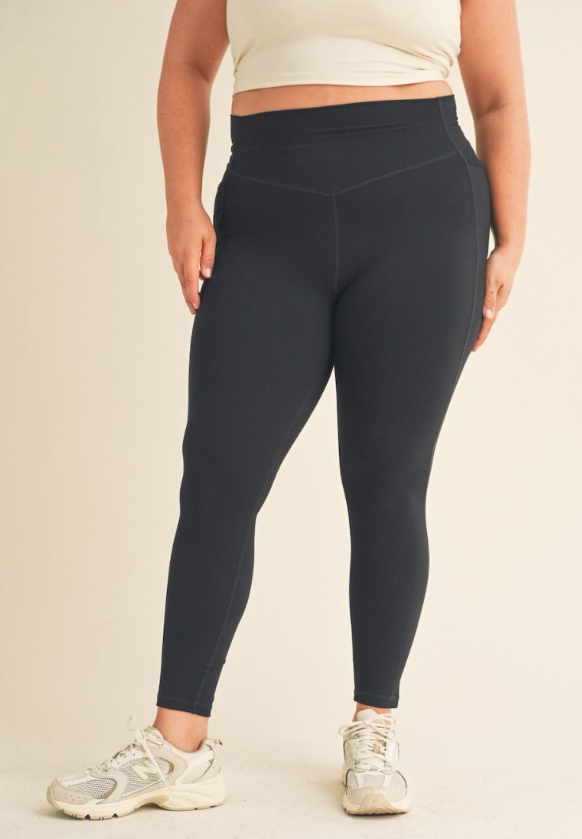 Curvy Fit Athletic Leggings