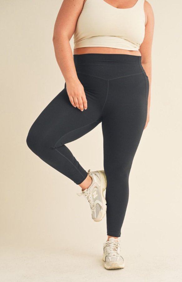 Curvy Fit Athletic Leggings