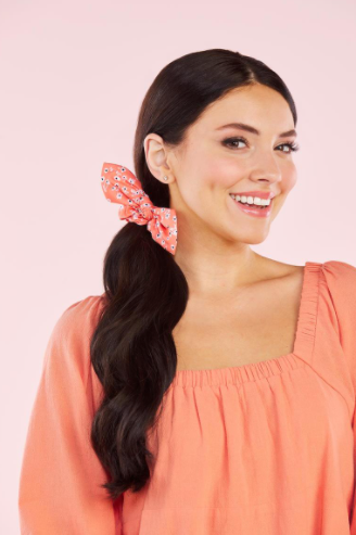 Scrunchie Set- Coral