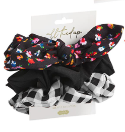 Scrunchie Set- Black