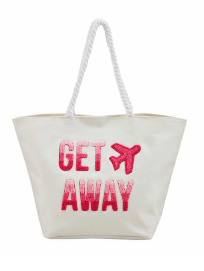 "Get Away" Boucle Tote