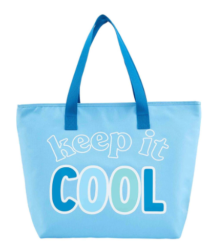 "Keep It Cool" Blue Cooler