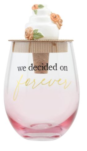 We Decided Wine Glass