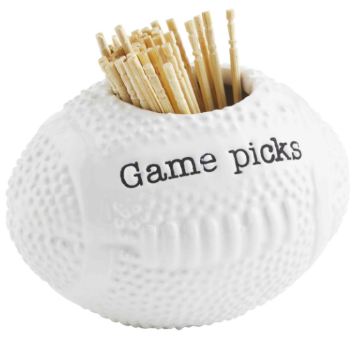 Fall Toothpick Holder- Football