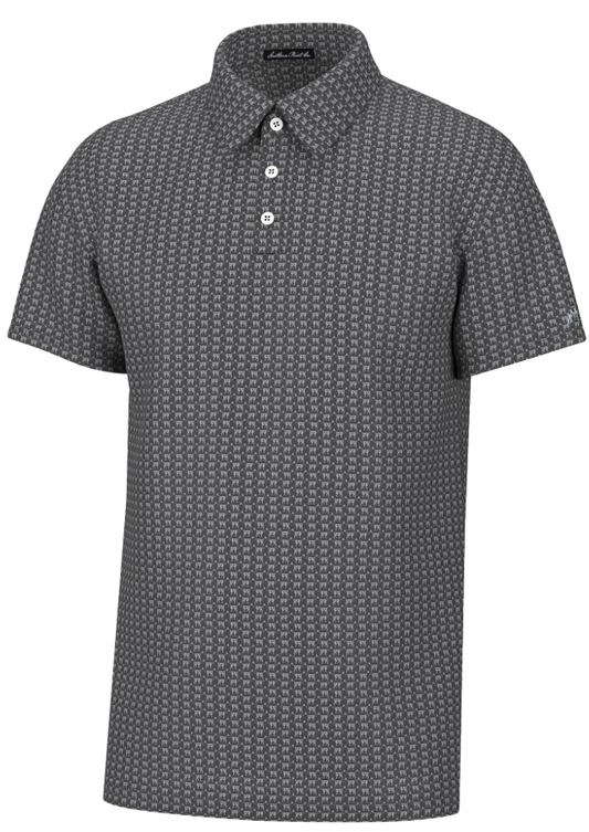 Southern Pointe Greyton Pattern Polo