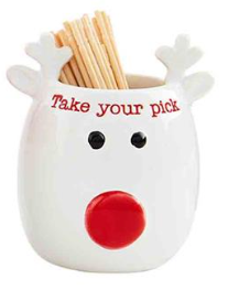 Holiday Toothpick Holders-Rudolph