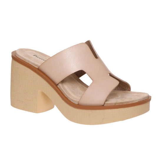 "Famous H" Heels in Nude Color