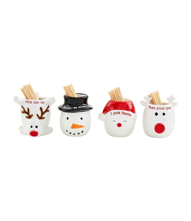 Holiday Toothpick Holders-Rudolph