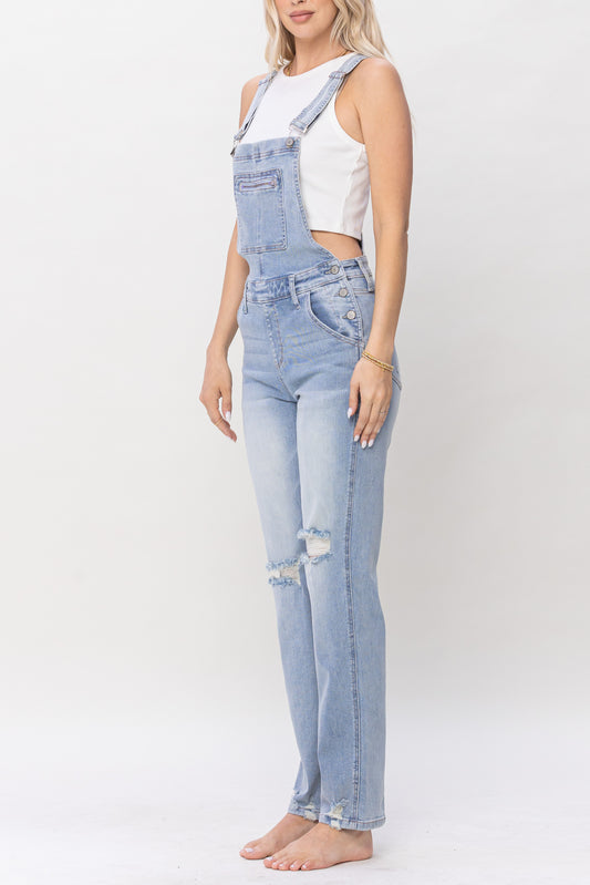 Judy Blue® High Waisted Overalls Straight Leg