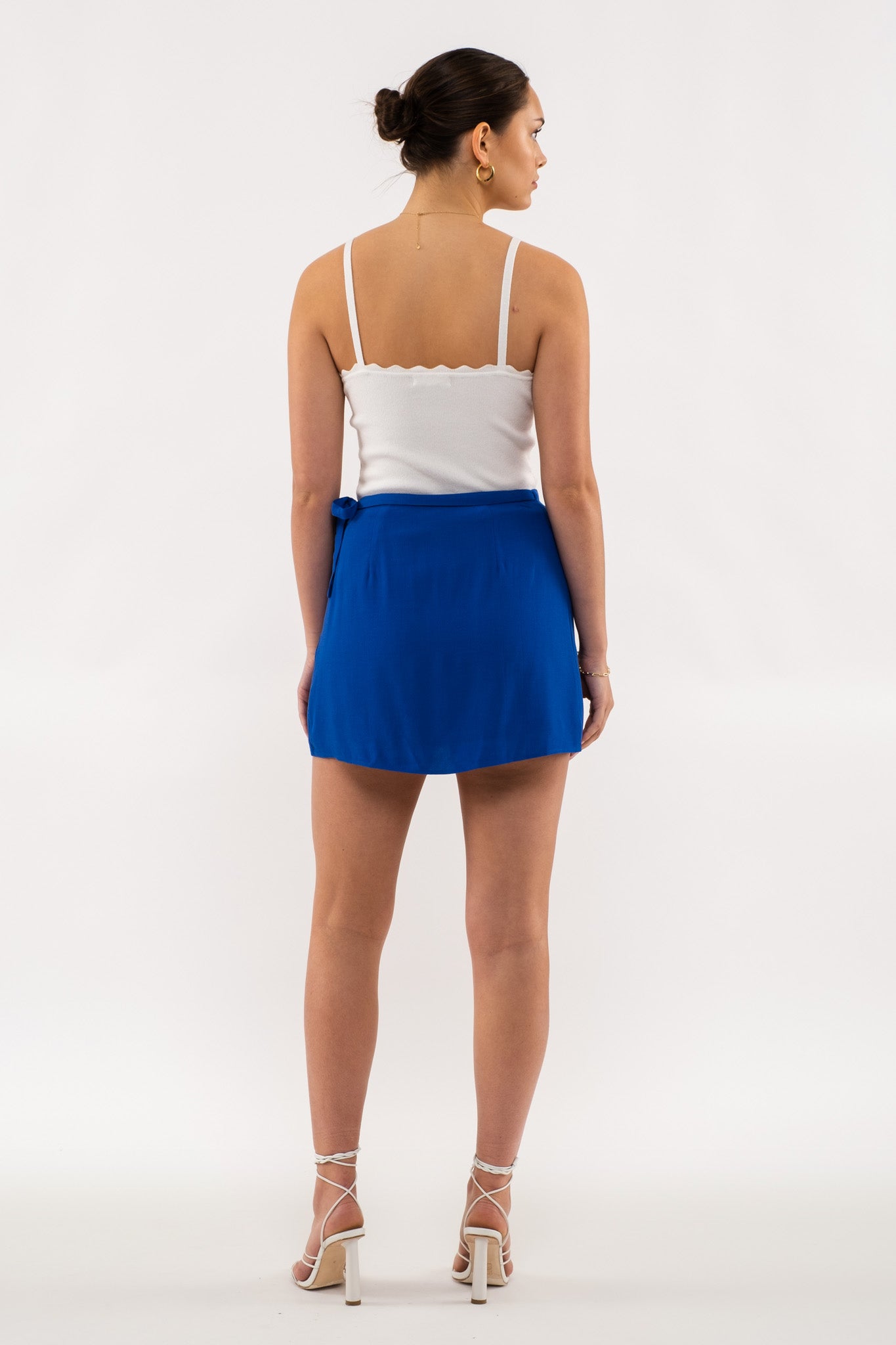 Mine® By Blu Pepper- Scalloped edge layering tank