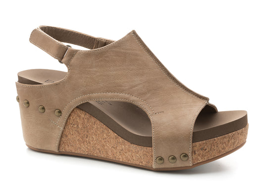 Corkys® CARLEY- Smooth Wedge Sandal