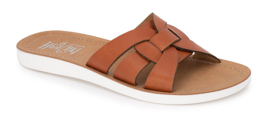 Corkys® "Rouge" Slip-on Sandal-Cognac